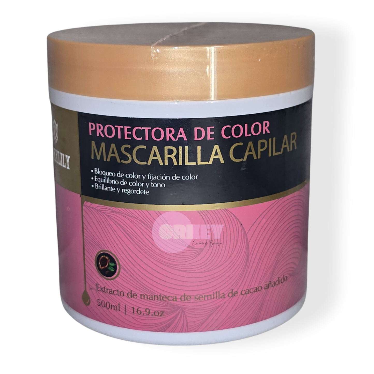 Mascarilla capilar Protectora de color, 500 ml.