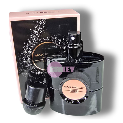 Fragancia 205 Dupe BLACK OPIUM, formato para cartera