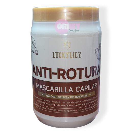 Mascarilla Capilar Anti Rotura, con esencia de jengibre 1000 ml.