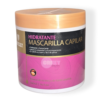 Mascarilla capilar Hidratante, 500 ml.