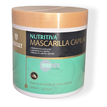 Mascarilla capilar Nutritiva, 500 ml.