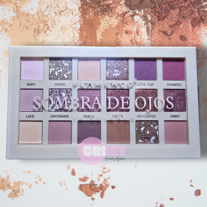 Sombra de Ojos, 18 Colores