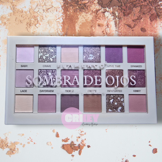 Sombra de Ojos, 18 Colores
